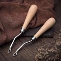 Bent Latch Hook Crochet Needle Hook, Needle for Hair Carpet Making