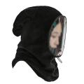 Warm Headgear Female Neck Collar Bib Ear Protection Plush Headgear 3