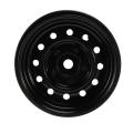4pcs Metal 1.9inch Beadlock Wheel Rim Hub for 1/10 Rc Car,black 12 Small Holes