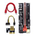 Pcie 1x to 16x Adapter Card Usb3.0 Adapter Board for Btc Miner Red
