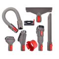 8pcs Accessory Tool Attachment Set for Dyson V15 V11 V10 V7 V8 Gray