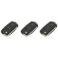 3x Replacement 2 Button Keyless Shell Case and Button Pad