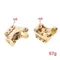 4pcs Brass Front & Rear Axle Link Mounts Shock Mounts for Axial