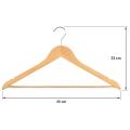 Set Of 10 Clothes Hangers Made Of Wood - Non-slip Hangers Rotatable