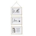 3 Connected Combination Wall Photo Frame European Wall Decoration A