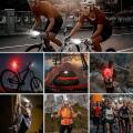 Bike Light for Night Riding,rechargeable Bright Led Flashlight