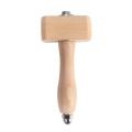 Wooden Leathercraft Carving Hammer Sew Leather Tool Kit (wooden)