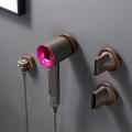 4 Pcs Wall Mounted Hair Dryer Holder Set for Dyson Hair Dryer Stand