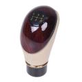 Universal Wood Grain Leather Shift Knob for Car-truck-hotrod Gear Manual Trans