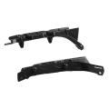 1 Pair Front L & R Bumper Cover Bar Support Bracket Holder Guide