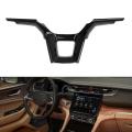 Car Carbon Fiber Steering Wheel Cover Trim for Jeep Grand Cherokee