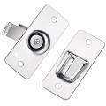 90 Degree Door Buckle Latch Stainless Steel Right Angle Lock