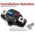 Circuit Breaker Manual Reset, Audio Inline Fuse Block Holders (50a)