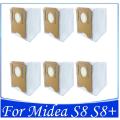 6pcs Dust Bag for Midea S8 S8+ Dust Collecting and Sweeping Machine