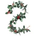 Valentines Easter Garland Christmas Red Decor Holly Leaves Garland