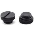 4-pack G1/4 Inch Plug Fitting with Coin Slot for Pc Water Cooling