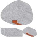 Heat-resistant Placemats -contains Coasters and Cutlery Bag Gray