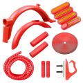 Coloured Mudguard Kit for Xiaomi M365 1s Pro 2 Scooter Fender Line,2