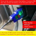 Emergency Power Supply Battery Clip for Obd2 12v Power-off Memory Abs