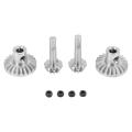 4pcs Steel Front and Rear Axle Gear for Wpl B24 B36 C14 C24 Mn D90