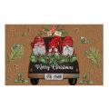 Christmas Doormat Non-slip Doormats Indoor Entrance Mat Custom B