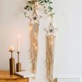 Star Macrame Tapestry Wall Hanging Boho Decoration Leaf Living