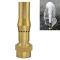 3/4 Inch Brass Foam Jet Fountain Nozzles Adjustable Multi-spray