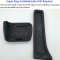 Car Brake Pedal Foot Pedal Pads Accessories for Mercedes-benz