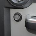 Car Door Audio Horn Trim Ring Sticker,carbon Fiber