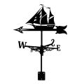 Sailboat Weather Vane - Retro Sailboat Weathervane Silhouette