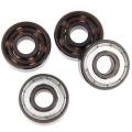 16pcs Bsb 608 Abec-11 6 Bead Ceramic Skateboard Roller Ice Bearings