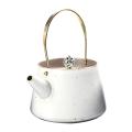 Retro Ceramic Teapot with Handle Pottery Home Japanese for Home B