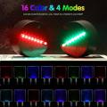 3d Night Led Light Lamp Base with Remote Controls for Child Room Bar