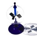 Blue Solar Power Radiometer Sunlight Energy Windmill Desk Decoration