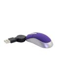 Mini Usb Wired Mouse Retractable Tiny Small Mouse 1600 Dpi Optical