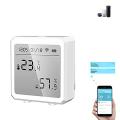 Wifi Temperature and Humidity Sensor, Indoor Hygrometer Thermometer,a