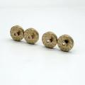 4pcs Brass Wheel Hex Adapter for Axial Scx24 90081 1/24 Rc Parts