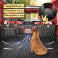 4-in-1 Dog Car Seat Cover, for Large Dogs with Mesh Window, Non Slip
