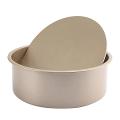 8-inch Bakeware Round Cake Pan with Removable (champagne Gold)