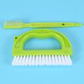Grout Brush,(3 In 1)cleaner Brush,tile Joint Scrub Brush with Handle