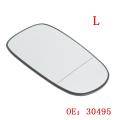 Door Wing Mirror Glass Wide Angle for Saab 9-3 93 Clear 2002-2010