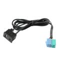 Car Radio Extension Aux Usb Cable Wiring Panel Usb Aux Switch