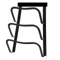 Stainless Steel Pot Cover Rack Kitchen Rack Black Hanger Pot Cover