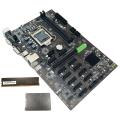 B250 Btc Mining Motherboard with Sata 120g Ssd for Btc Miner