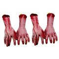 Bloody Horror Halloween Prop Fake Severed Life Size Arm Hand 22-23cm