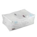 4pcs Foldable Storage Bag Clothes Blanket Quilt Closet White