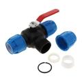 Push Fittings with Valve Kit for Agricultural - 32mm Steel Cor
