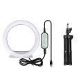 18cm Selfie Ring Led Light with 46cm Stand Tripod Ring Lamps