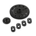 Medium Differential High Speed Helical Gear Kit for 1/5 Hpi 58t/21t