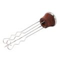 Stainless Steel Coffee Powder Needle Equipment Needle Wood Color